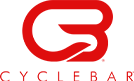 CB Lockup VERTICAL RED Cyclebar logo